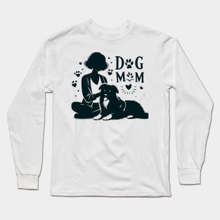 Dog Mom Long Sleeve T-Shirt